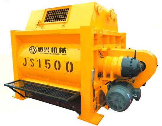 JS1500雙卧軸(zhou)強制式攪(jiao)拌機