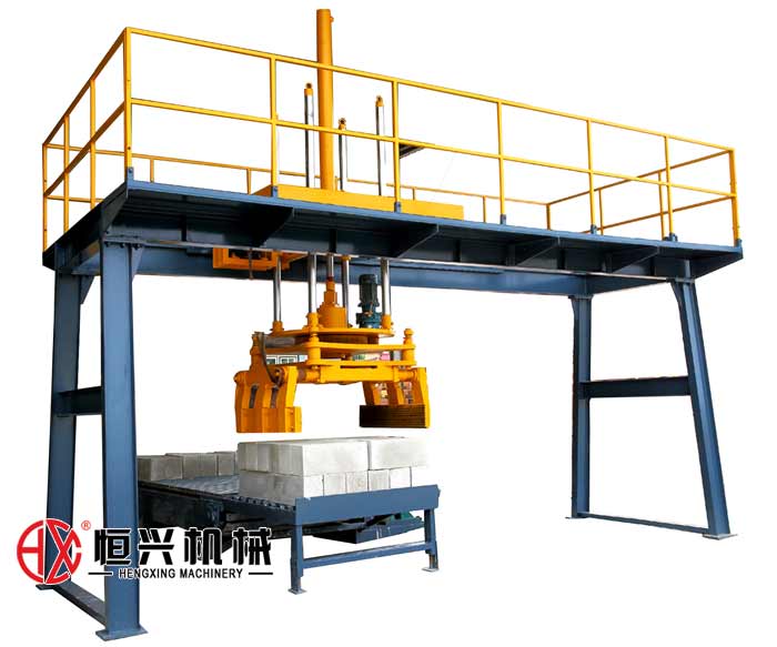 全自動(dòng)碼垛機 碼(mǎ)垛機械手(shou) 泡沫混凝(ning)土砌塊設(she)備