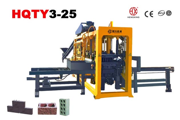 QT3-25砌塊(kuài)成型機(jī) 小型免(miǎn)燒磚機(jī) 混凝土(tu)砌塊磚(zhuān)機